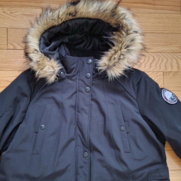 Alpinetek Down-fill Winter Jacket, 2XL, Black - Picture 5 of 16